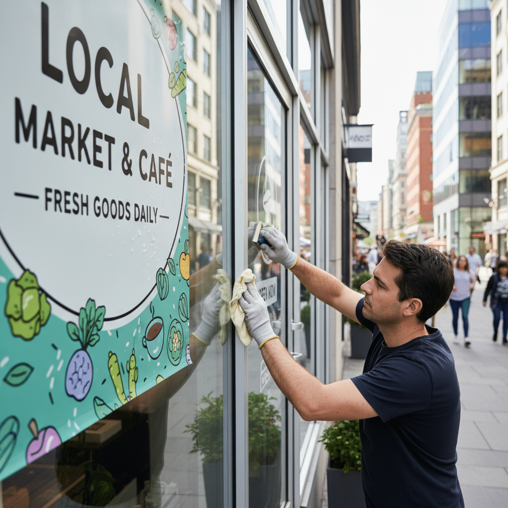 5 วิธีดูแลป้ายไวนิล-สติ๊กเกอร์ให้สีสด ทนแดดทนฝน - vinyl-sticker-care-tips-long-lasting