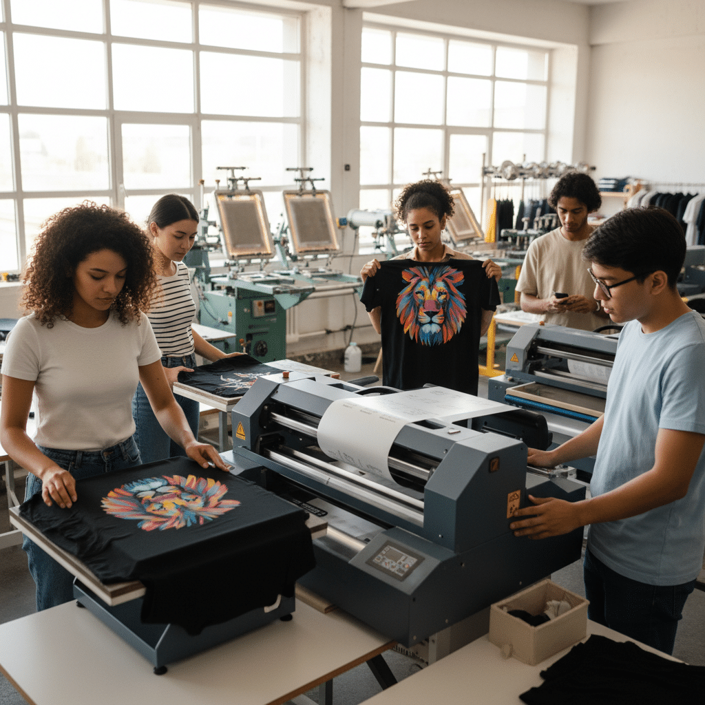 พิมพ์ DTF คืออะไร? ทำไม SME ควรใช้ทำเสื้อแบรนด์ - what-is-dtf-printing-sme