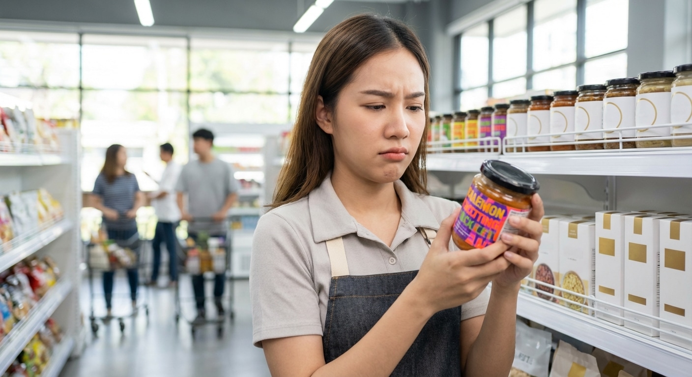 ออกแบบฉลากผิด ชีวิตเปลี่ยน! 5 จุดพลาดที่ทำให้สินค้าดู 'ราคาถูก' โดยไม่รู้ตัว - 5-label-design-mistakes-making-product-look-cheap