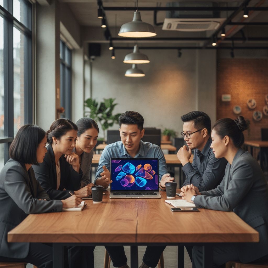 AI ออกแบบโลโก้? วิเคราะห์อนาคตแบรนด์ SME ปี 2026 - ai-logo-design-sme-future