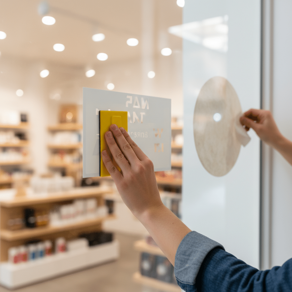 ติดสติ๊กเกอร์ให้เรียบ ลอกออกไม่ทิ้งคราบกวนใจ - apply-remove-sticker-no-residue