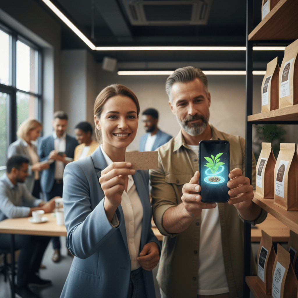 ส่องสื่อสิ่งพิมพ์มีชีวิต! เทรนด์ AR บนฉลาก-นามบัตร - ar-print-media-labels-business-cards