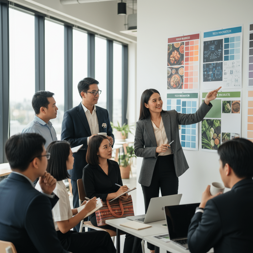 จิตวิทยาสี: เลือกสีแบรนด์มัดใจลูกค้า SME ไทย - brand-color-psychology-thai-sme