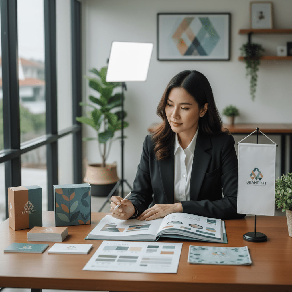Brand Kit 101: คุมโทนแบรนด์ให้เป๊ะทั้งออนไลน์-สิ่งพิมพ์ - brand-kit-sme-consistency-guide