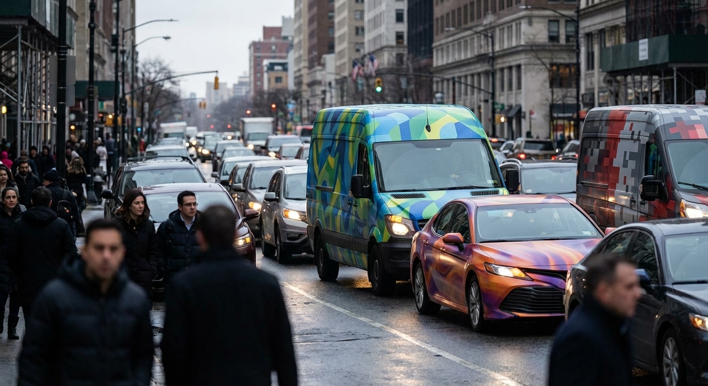 รถติดคือโอกาส! เปลี่ยนรถบริษัทเป็น 'Mobile Billboard' โฆษณาวิ่งได้ คุ้มกว่าเช่าป้ายรายเดือน - car-wrap-mobile-billboard-advertising-benefits