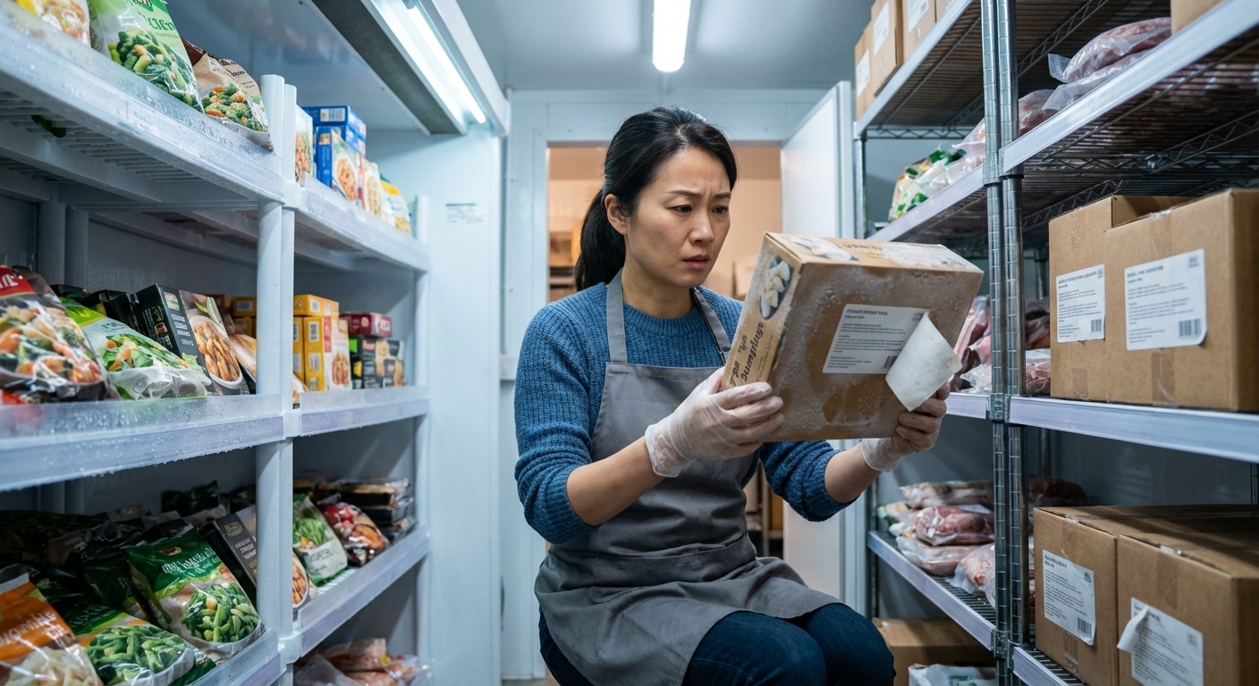 แช่ฟรีซแล้วหลุด? 3 เคล็ดลับเลือก 'สติ๊กเกอร์ทนความเย็น' ให้ติดหนึบ ไม่ลอกร่อน ฉบับปี 2026 - choosing-frozen-food-sticker-2026