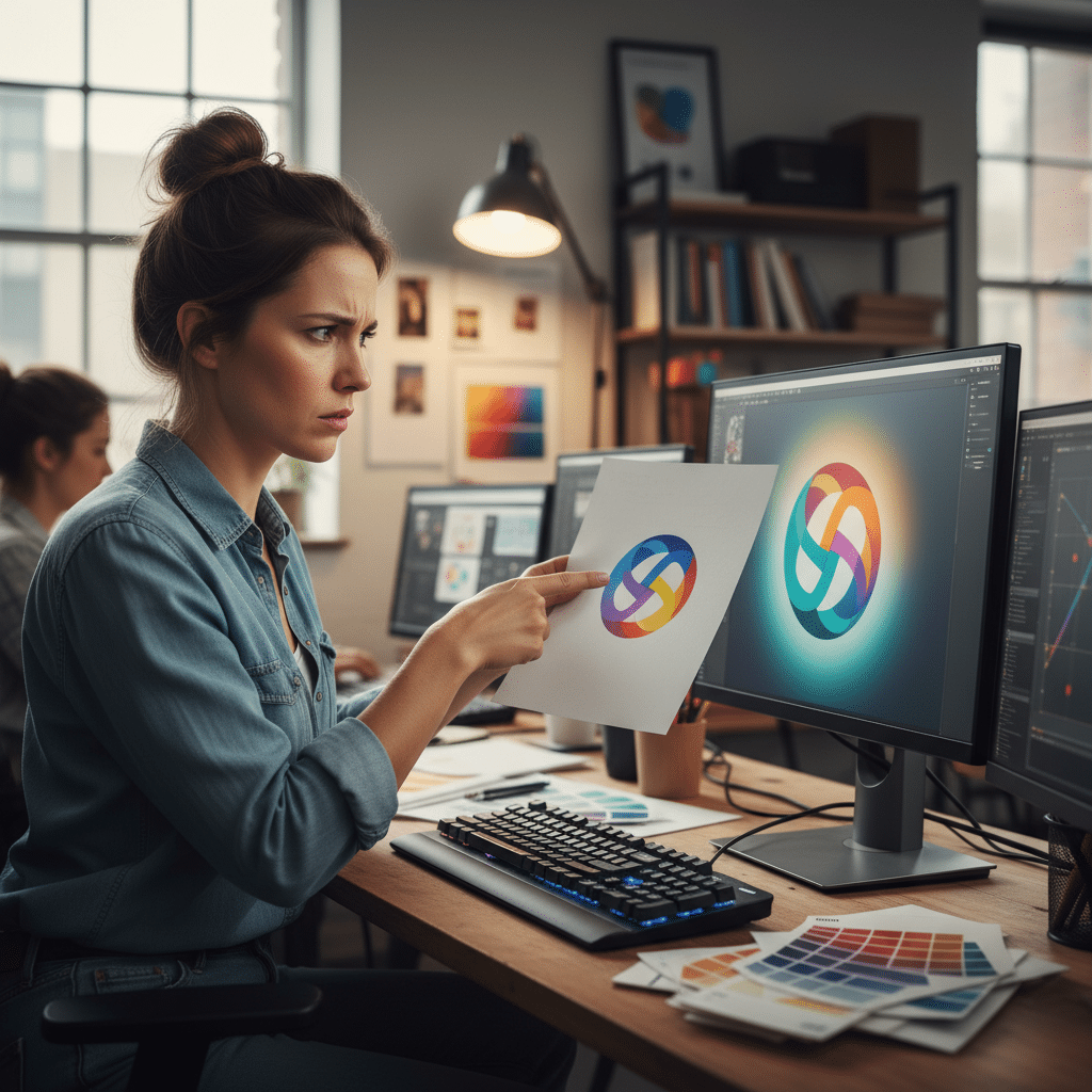 สีเพี้ยน! ทำไมสีหน้าจอไม่เหมือนงานพิมพ์จริง (CMYK/RGB) - cmyk-vs-rgb-print-color-guide