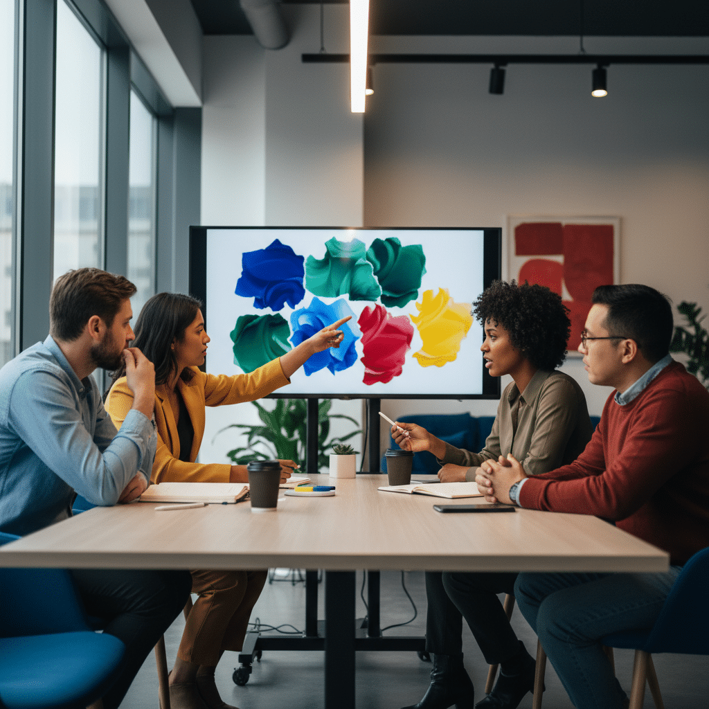 จิตวิทยาสี 2026: เลือกสีแบรนด์อย่างไรให้ลูกค้าจำ - color-psychology-branding-sme-thailand