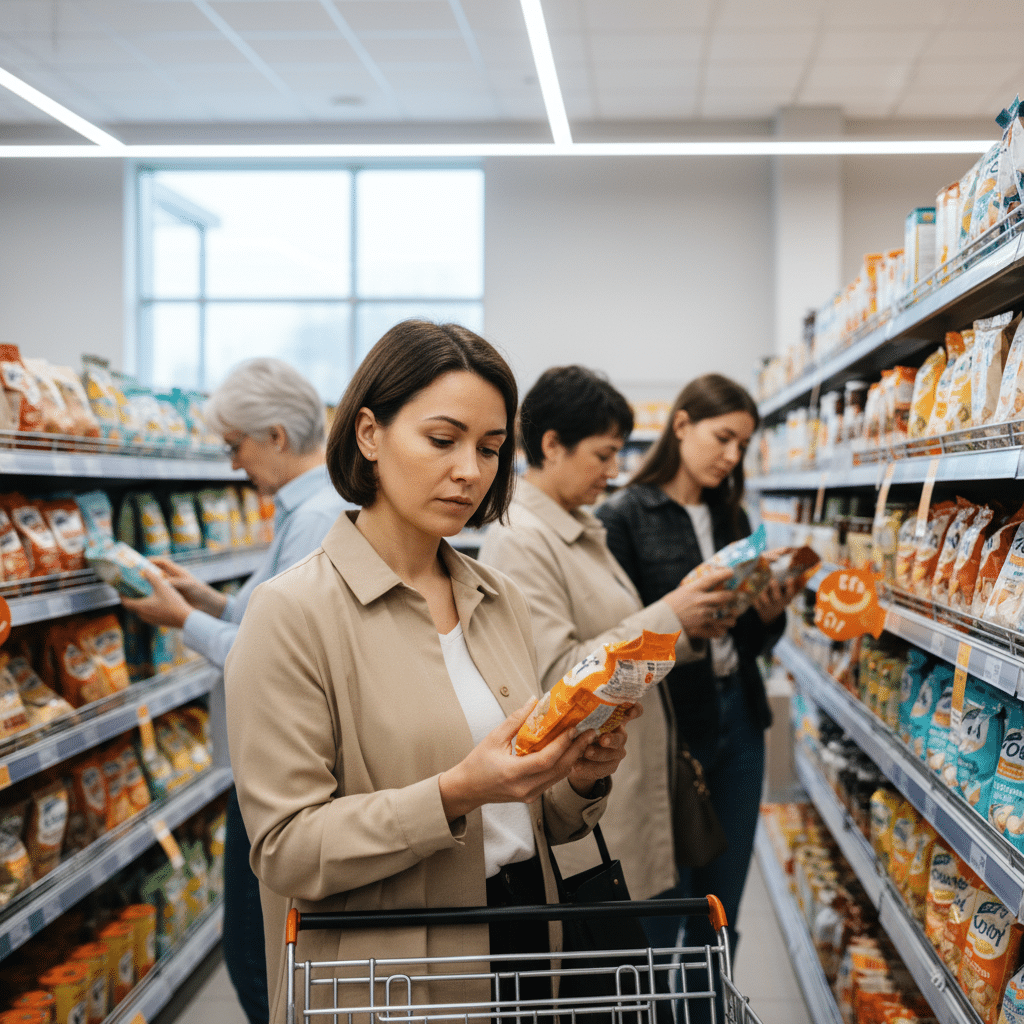 สีส้มทำให้หิว? เจาะลึก 'จิตวิทยาสี' บนฉลากสินค้า เลือกสีผิดยอดขายร่วงไม่รู้ตัว - color-psychology-packaging-label-design-guide