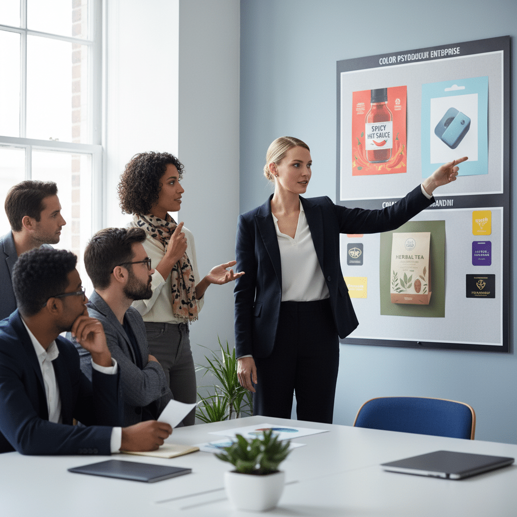 จิตวิทยาสีในงานพิมพ์: เลือกสีอย่างไรให้แบรนด์ SME ปัง! - color-psychology-print-branding-sme