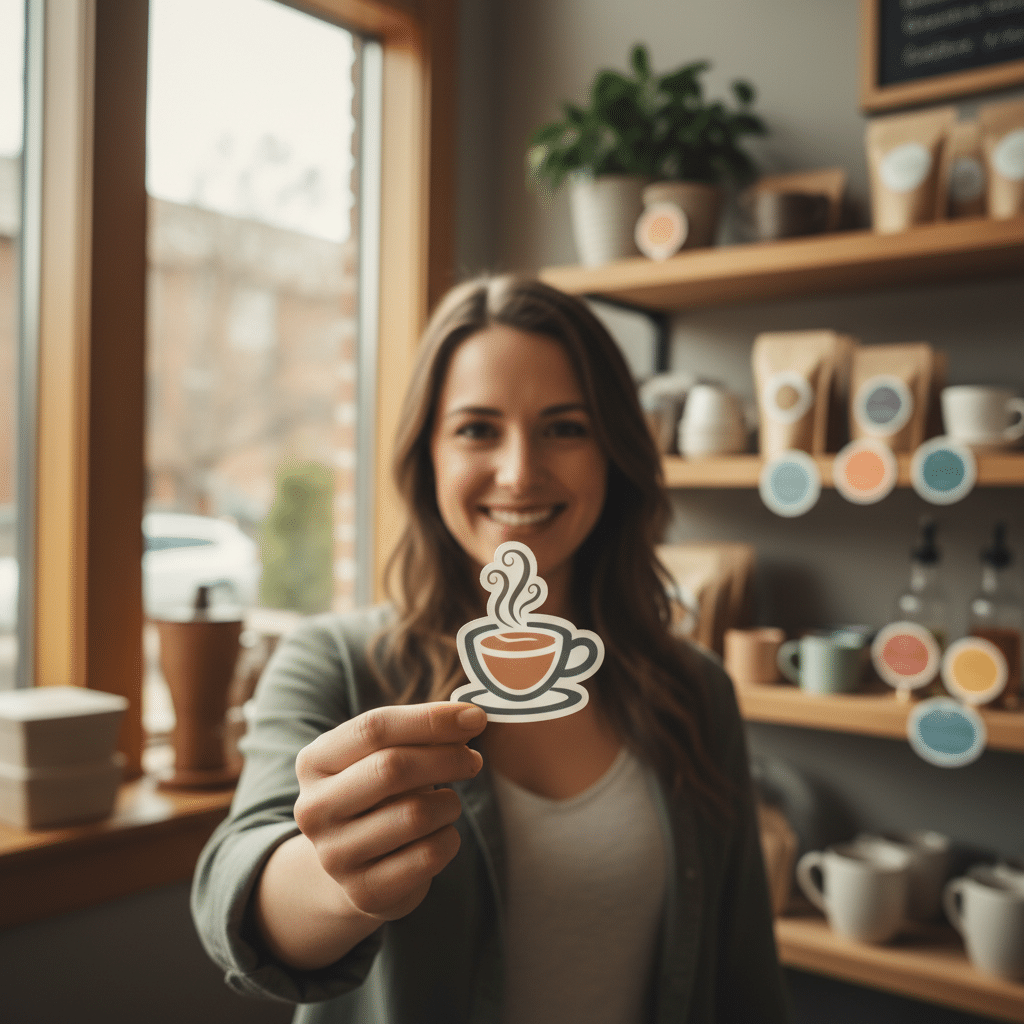 ไดคัทสติ๊กเกอร์ 101: ตัดตามทรง เพิ่มมูลค่าให้แบรนด์ - die-cut-sticker-branding-sme