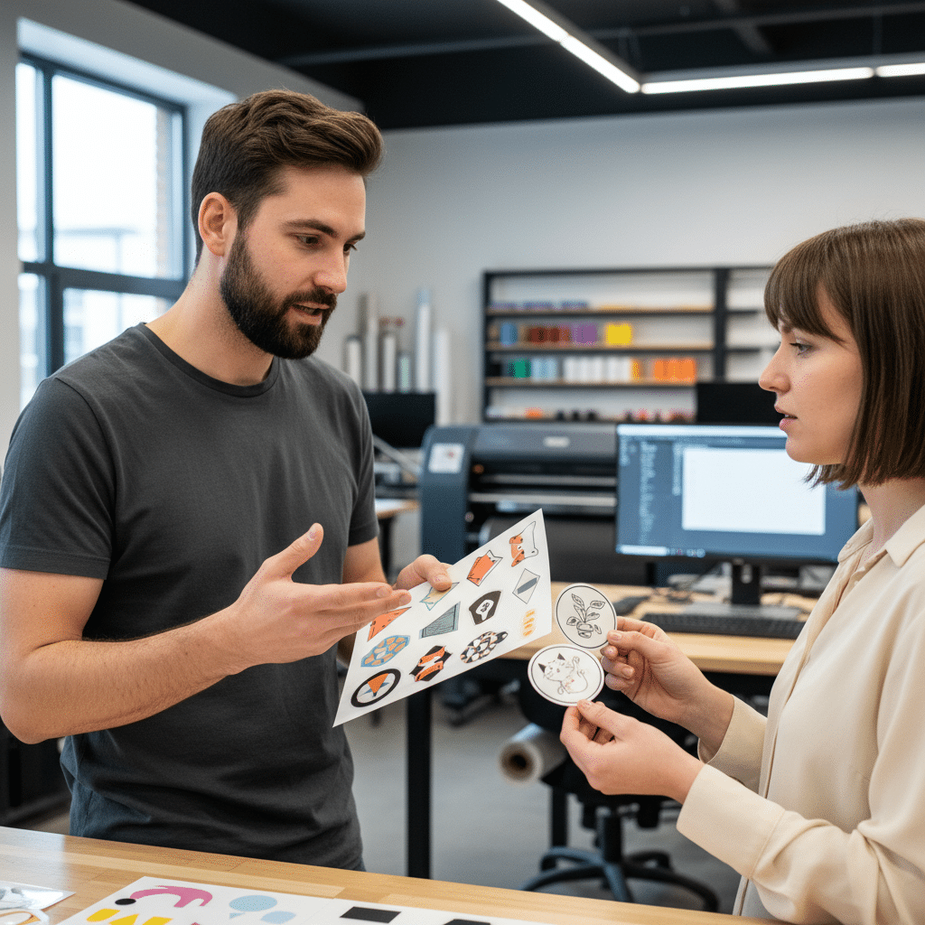 ไดคัท vs คิสคัท: ต่างกันยังไง? เลือกแบบไหนให้สติ๊กเกอร์ปัง - die-cut-vs-kiss-cut-sticker