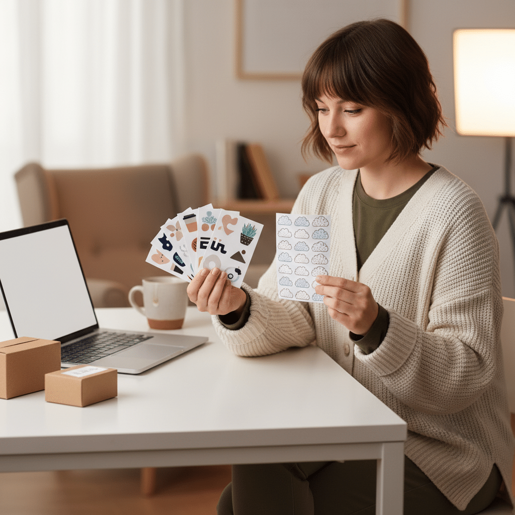 สั่งสติ๊กเกอร์ต้องรู้! 'Die-Cut' vs 'Kiss-Cut' ต่างกันยังไง? - die-cut-vs-kiss-cut-sticker-difference-guide