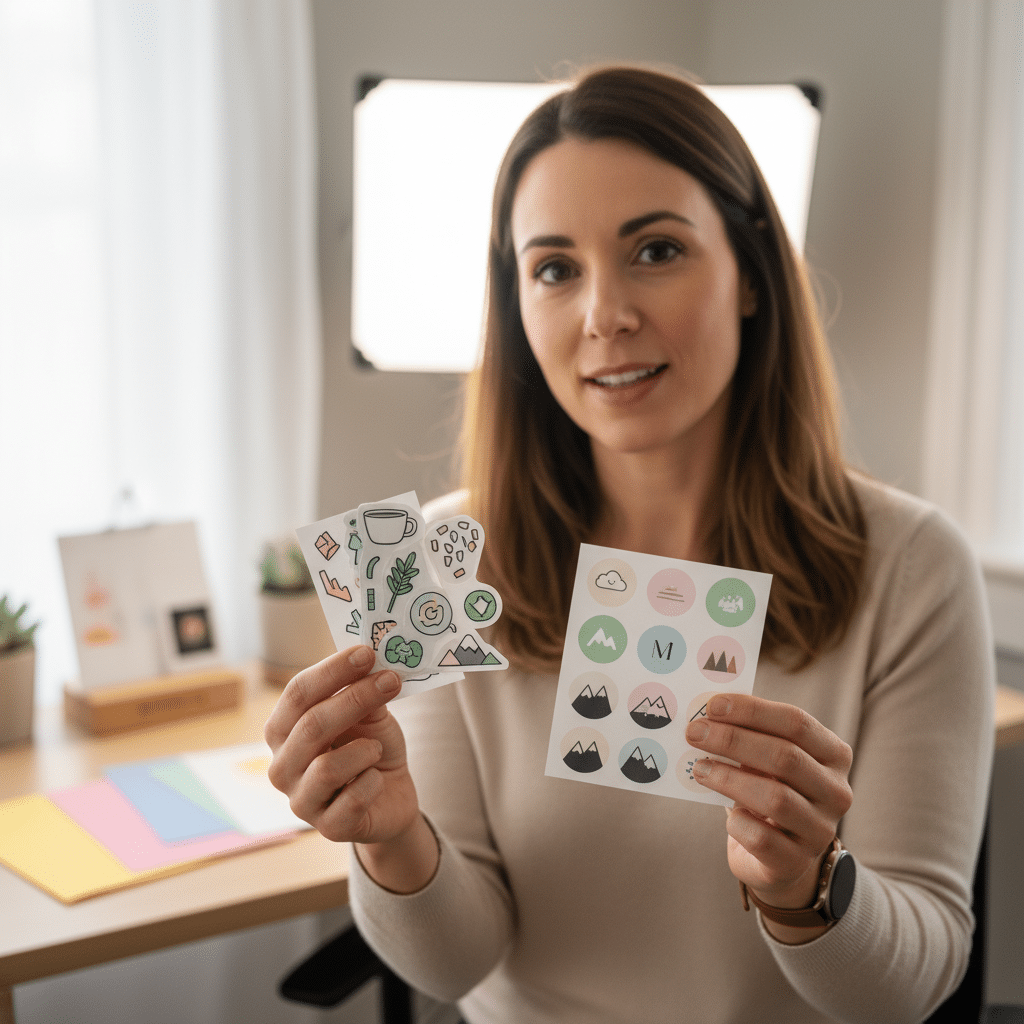 ไดคัท vs คิสคัท: สติ๊กเกอร์ 2 แบบต่างกันยังไง? - die-cut-vs-kiss-cut-sticker-guide