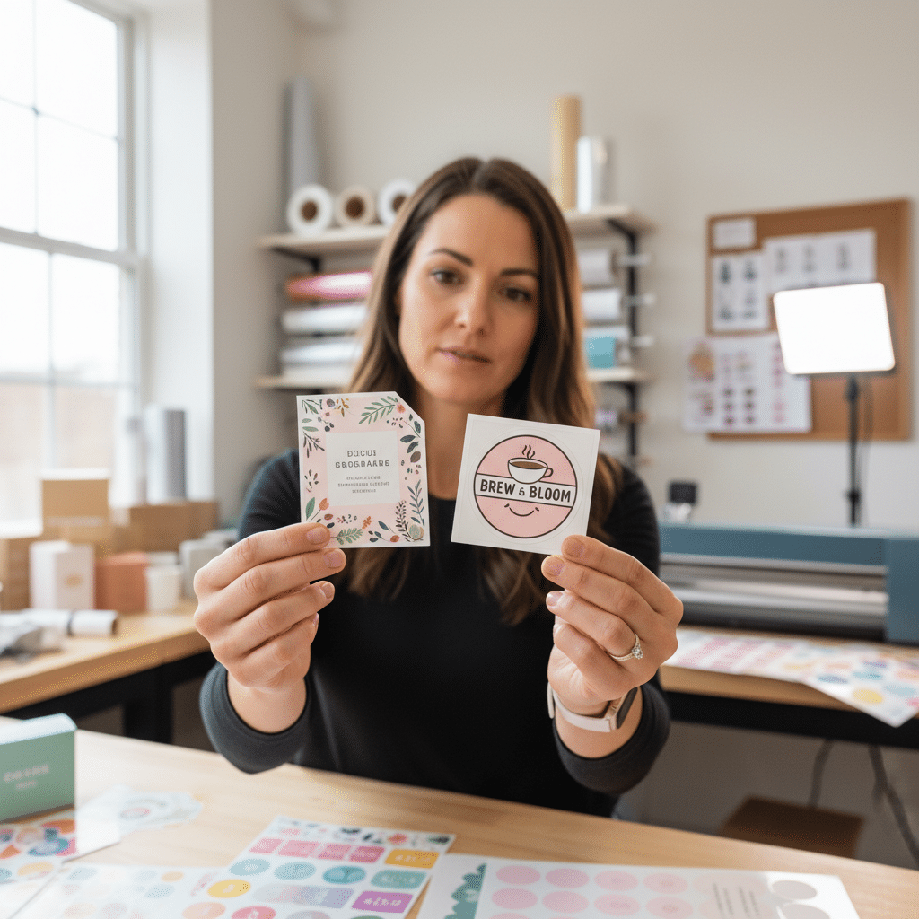 ไดคัท vs คิสคัท: เลือกสติ๊กเกอร์แบบไหนให้เหมาะกับแบรนด์ - die-cut-vs-kiss-cut-sticker-guide