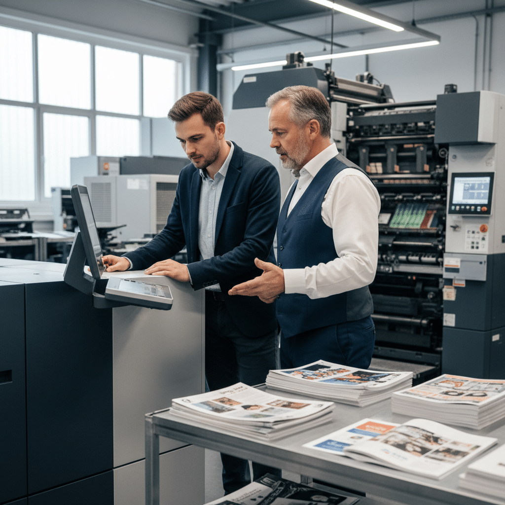 พิมพ์น้อย vs พิมพ์เยอะ? เจาะลึก 'Digital vs Offset' จุดคุ้มทุนอยู่ตรงไหน - digital-vs-offset-printing-cost-comparison-guide