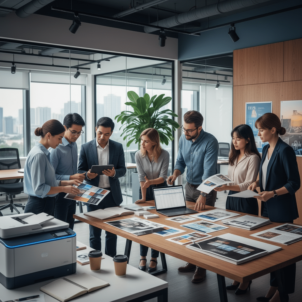 เทรนด์พิมพ์ 2026: Digital vs Offset SME ควรเลือกอะไร? - digital-vs-offset-printing-sme