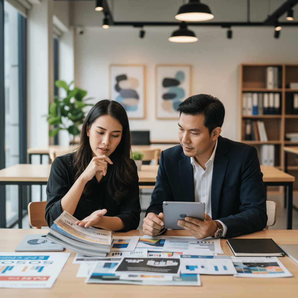 พิมพ์ดิจิทัล vs ออฟเซ็ท: SME ควรเลือกแบบไหนคุ้มสุด? - digital-vs-offset-printing-sme