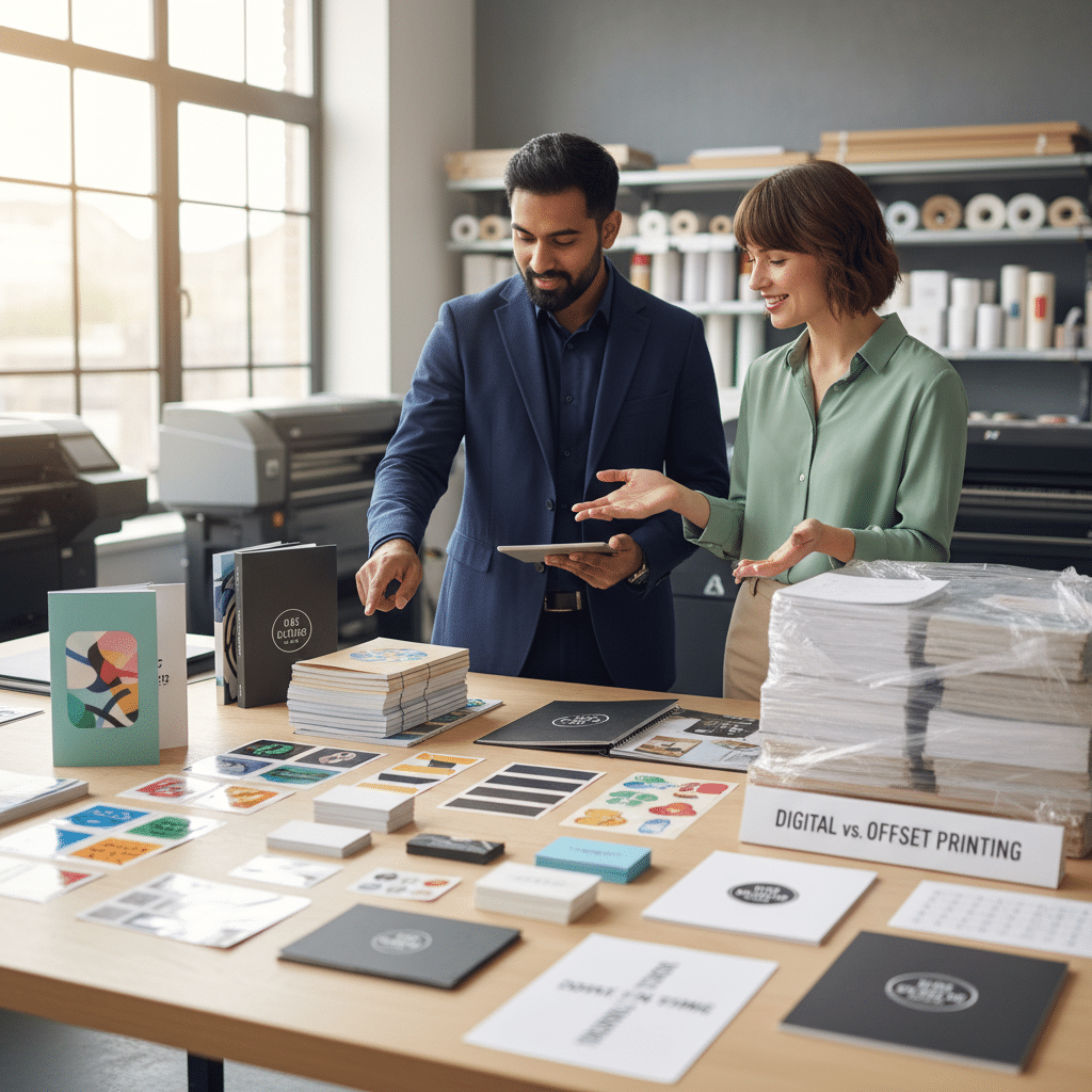 พิมพ์ดิจิทัล vs ออฟเซ็ต: SME ควรเลือกแบบไหน? - digital-vs-offset-printing-sme