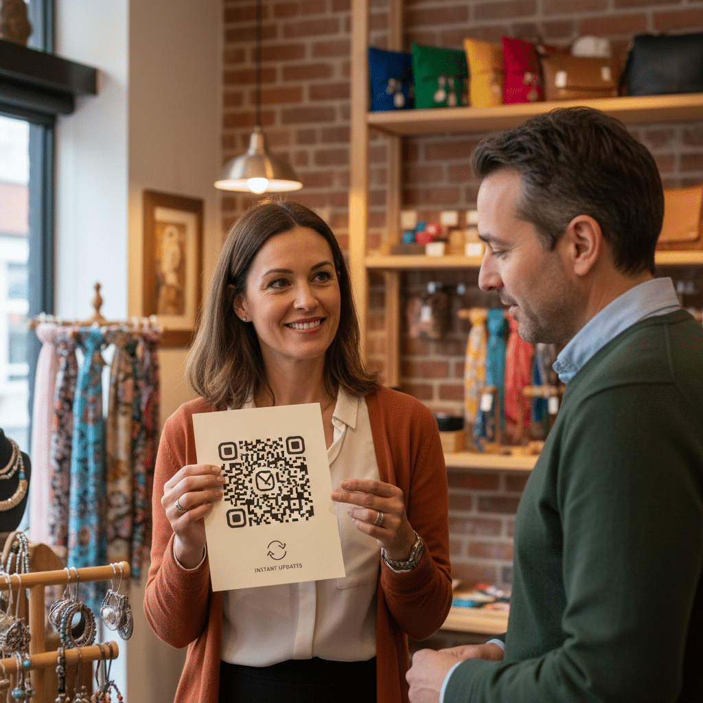 Dynamic QR Code คืออะไร? สื่อสิ่งพิมพ์ที่อัปเดตได้ - dynamic-qr-code-print-marketing