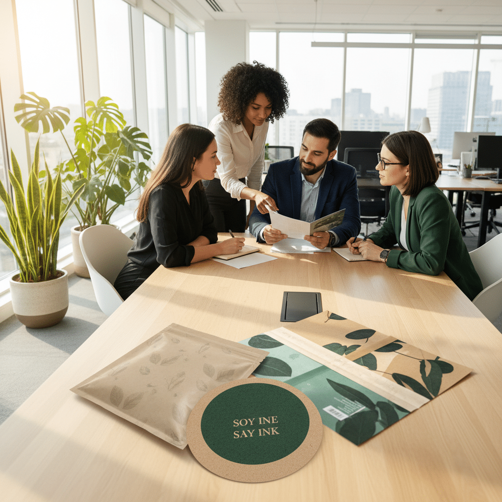 ไม่รักษ์โลก = ตกเทรนด์! เจาะ 3 วัสดุงานพิมพ์ 'Eco-Friendly' ปี 2026 ที่แบรนด์ดังเริ่มใช้แล้ว - eco-friendly-printing-materials-trend-2026-sustainability