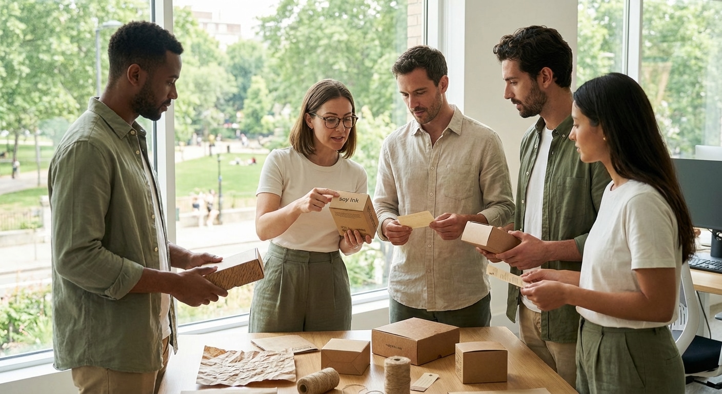 รักษ์โลกสร้างแบรนด์! รู้จัก 'Soy Ink' และกระดาษรีไซเคิล ทางเลือกงานพิมพ์ปี 2026 - eco-friendly-printing-soy-ink-recycle-paper-guide-2026