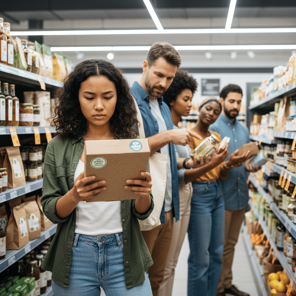 โลกเดือดลูกค้าหนี! เจาะเทรนด์ 'Eco-Label' สติ๊กเกอร์รักษ์โลกที่แบรนด์ 2026 ขาดไม่ได้ - eco-label-sustainable-packaging-trend-2026