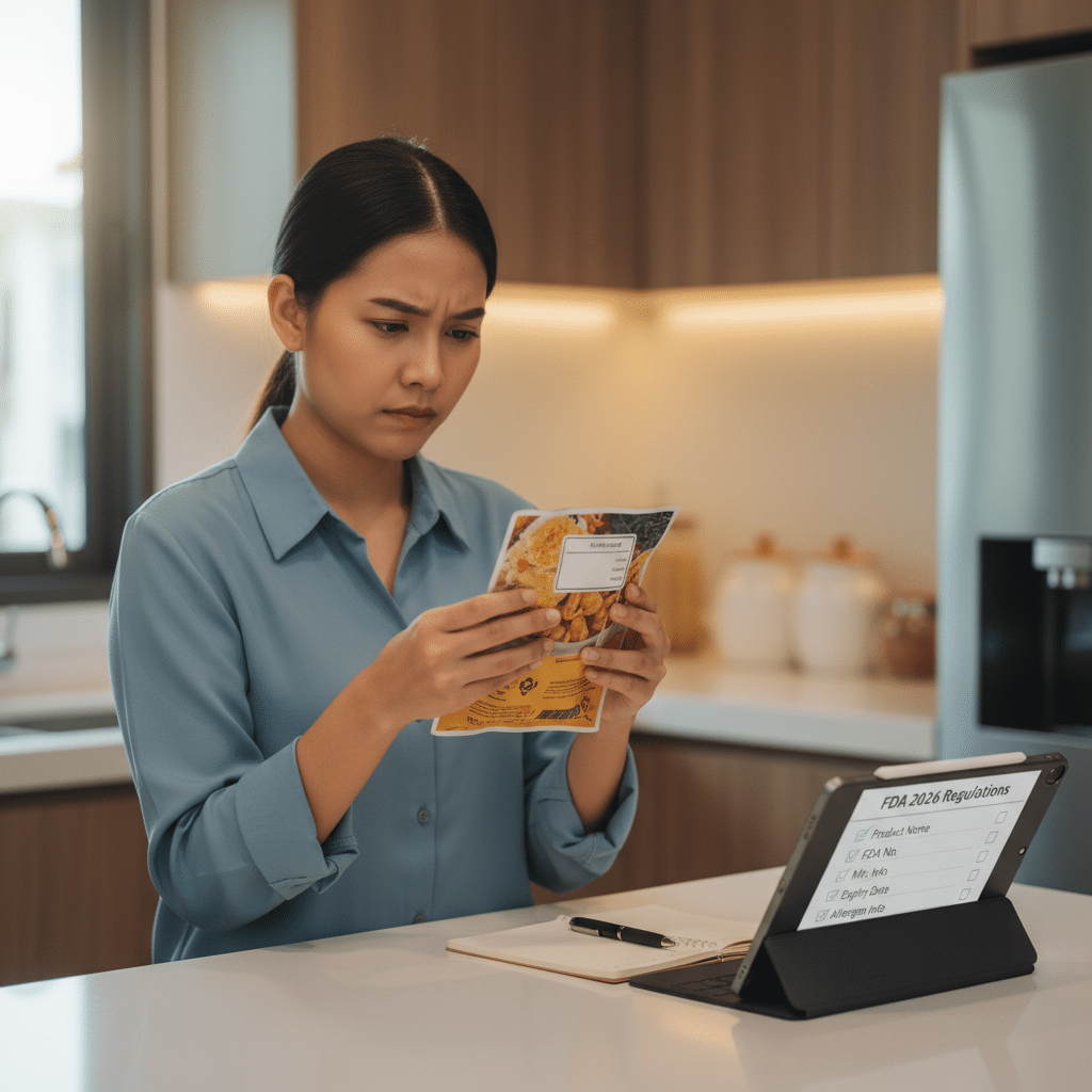 ฉลากสินค้าผิดกฎหมาย? เช็กด่วน '5 จุดต้องมี' บนสติ๊กเกอร์ของกินปี 2026 พิมพ์พลาดเสี่ยงโดนปรับ - fda-food-label-requirements-checklist-2026