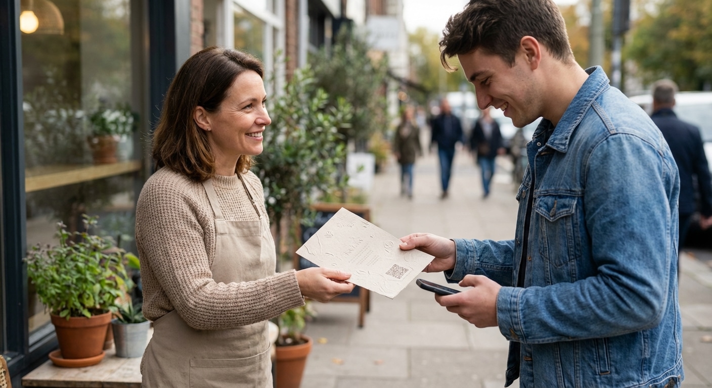 ยิงแอดแพงแถมคนเลื่อนผ่าน! ทำไม 'ใบปลิว' ถึงกลับมาเป็นอาวุธลับเรียกลูกค้าเข้าร้านปี 2026 - flyer-marketing-comeback-offline-strategy-2026