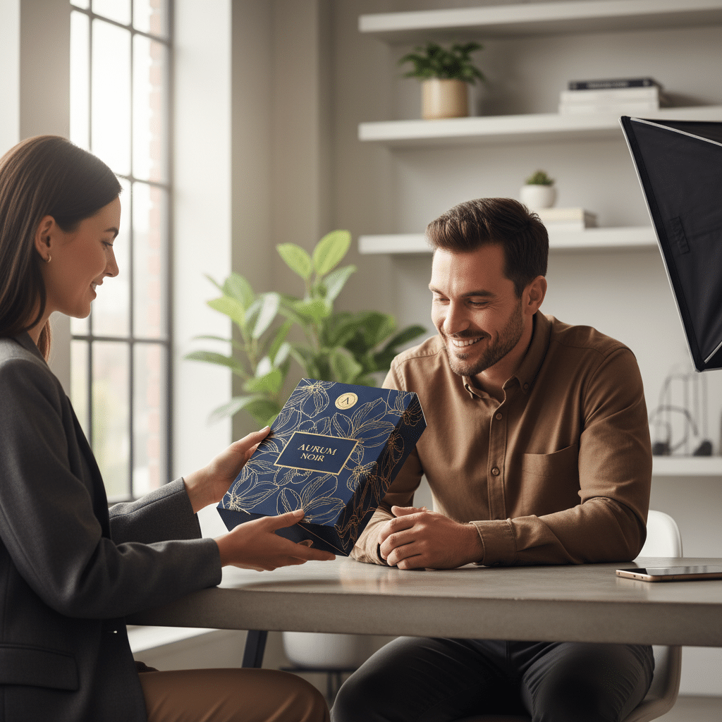 สินค้าดูแพงขึ้นทันตา! เทคนิค 'ปั๊มเค-Spot UV' สูตรลับเพิ่มมูลค่าที่แบรนด์ดังชอบใช้ - foil-stamping-spot-uv-premium-packaging-guide