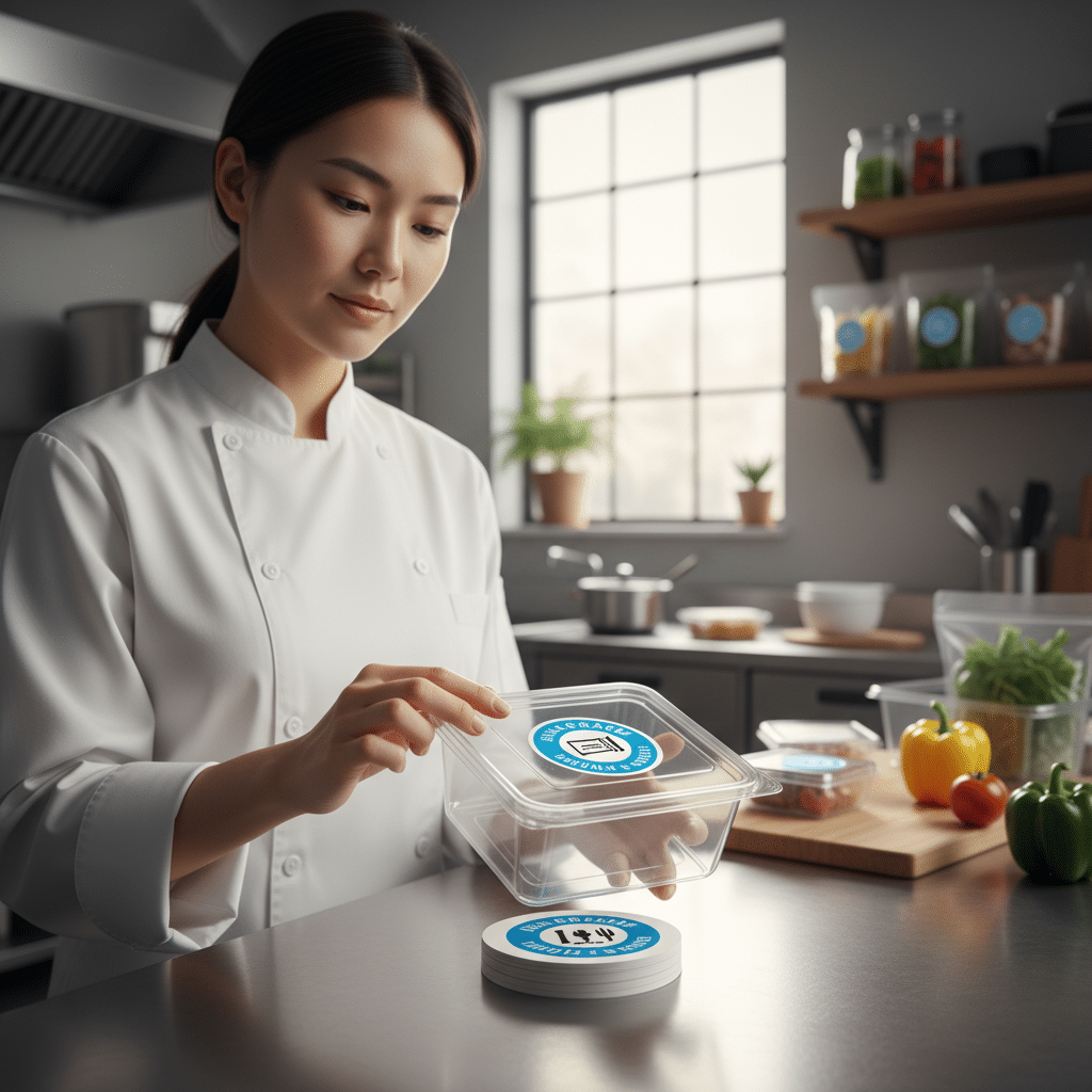 สติ๊กเกอร์ Food Grade: ปลอดภัย เข้าไมโครเวฟได้? - food-grade-sticker-microwave-safe