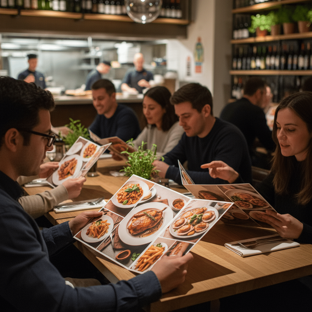 ออกแบบเมนูอาหารให้ยอดขายพุ่ง! 5 เทคนิคที่ร้านค้าต้องรู้ - food-menu-design-increase-sales