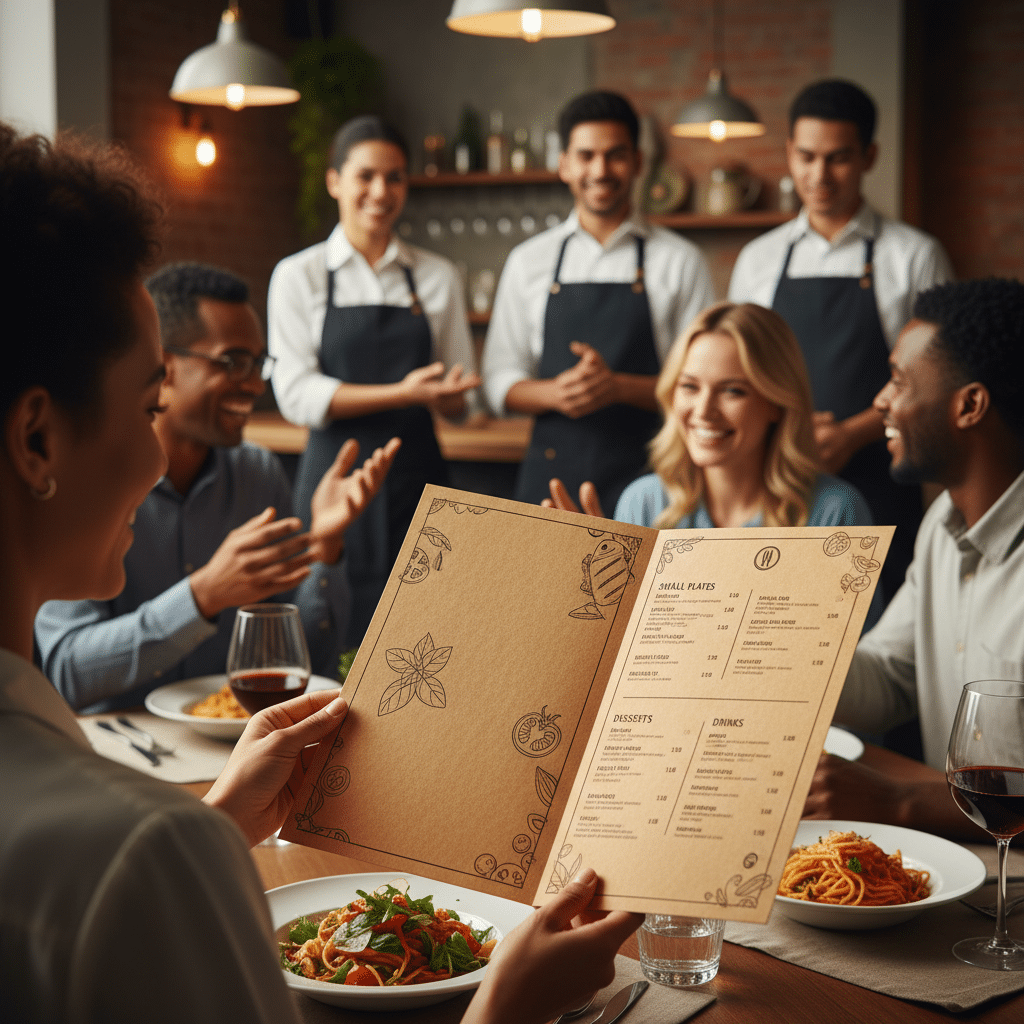 ออกแบบเมนูอาหารอย่างไรให้ลูกค้าสั่งเพิ่ม ยอดขายพุ่ง! - food-menu-design-increase-sales