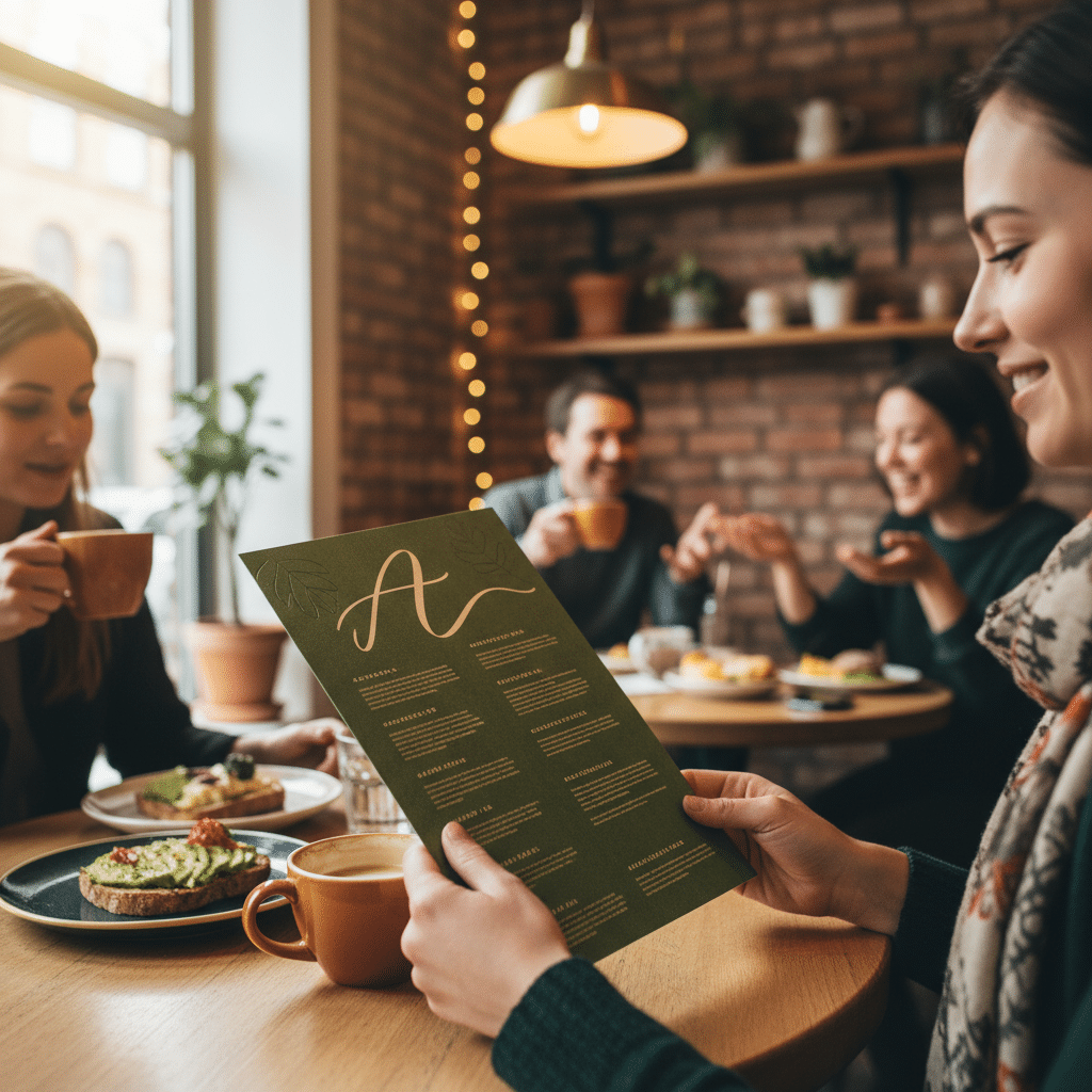 5 เทคนิคออกแบบเมนูอาหาร อ่านง่าย สั่งคล่อง ยอดขายพุ่ง! - food-menu-design-tips-sales