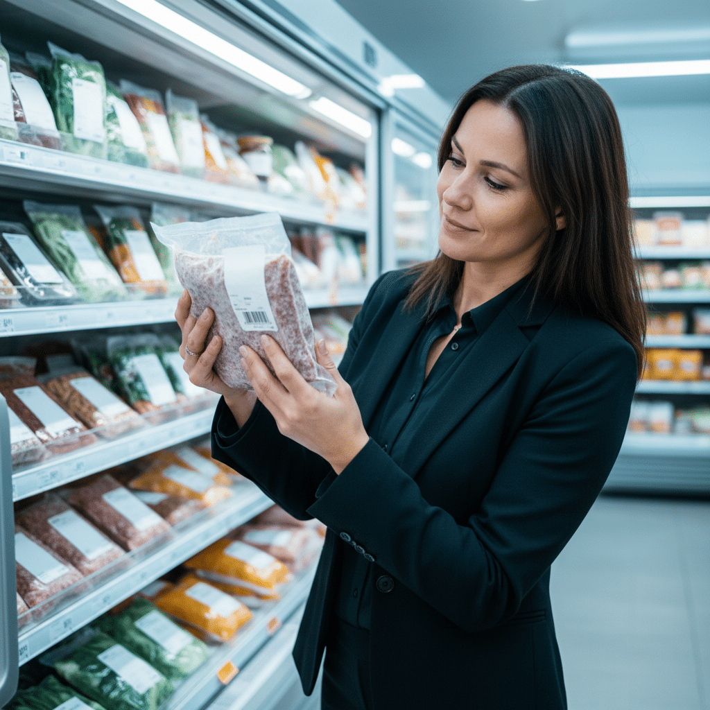 แช่ฟรีซแล้วหลุด? เลือก 'สติ๊กเกอร์ห้องเย็น' ยังไงให้ติดหนึบ - frozen-food-sticker-label-guide-low-temp