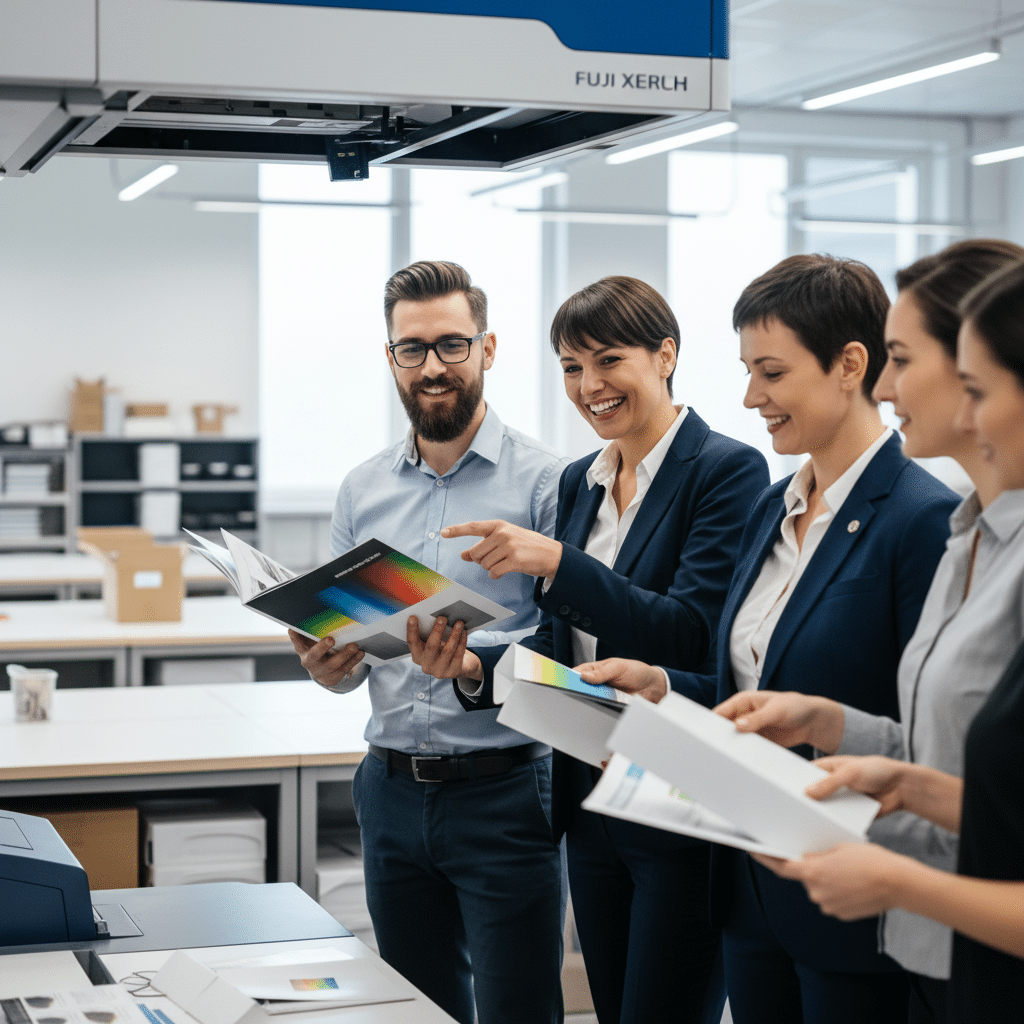สีสดกว่าใคร! เบื้องหลังเทคโนโลยี Fuji Xerox ของเรา - fuji-xerox-print-quality-secrets