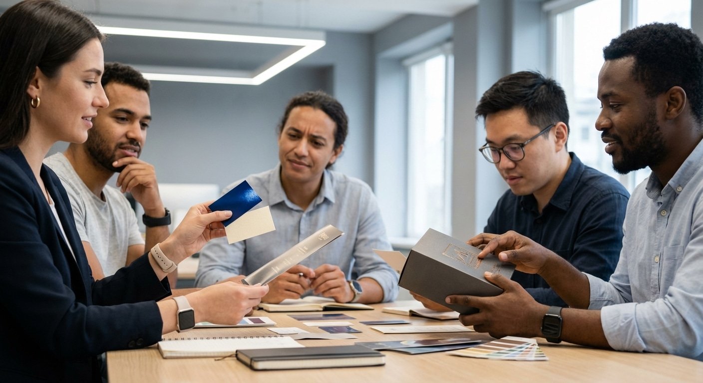 เงาหรือด้าน? วิธีเลือกเคลือบงานพิมพ์ (Lamination) ให้สินค้าดูแพงปี 2026 - glossy-vs-matte-lamination-guide-2026