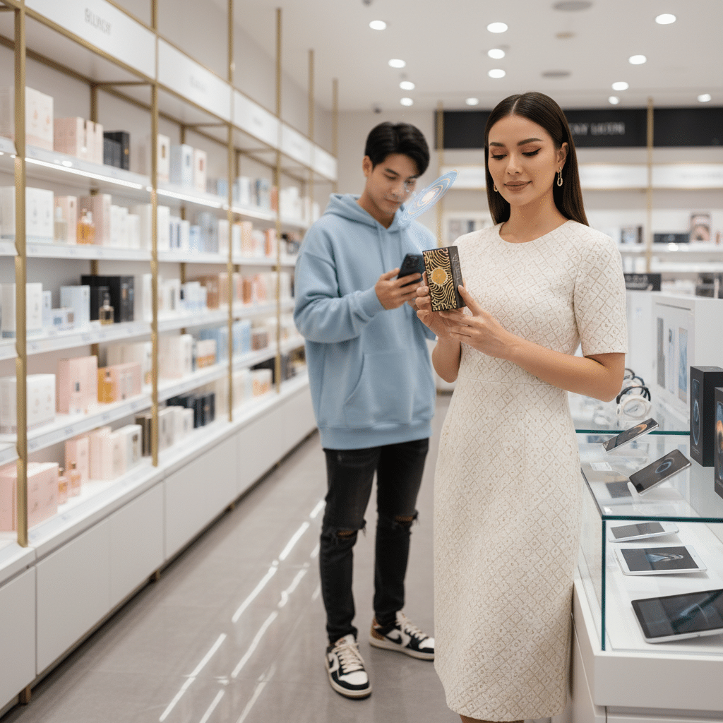 ฉลากธรรมดาโลกไม่จำ! อัปเกรดสินค้าให้ดูแพงด้วย 'สติ๊กเกอร์ฟอยล์ & โฮโลแกรม' - gold-foil-hologram-sticker-premium-packaging