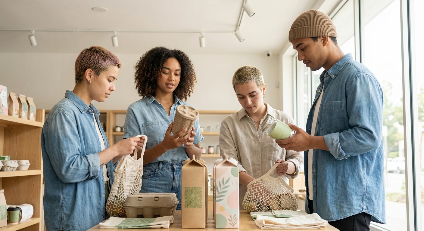 เทรนด์ Green Packaging 2026: เปลี่ยน “ฉลาก-กล่อง” ให้รักษ์โลก ยอดขายพุ่ง - green-packaging-trend-2026-sustainability