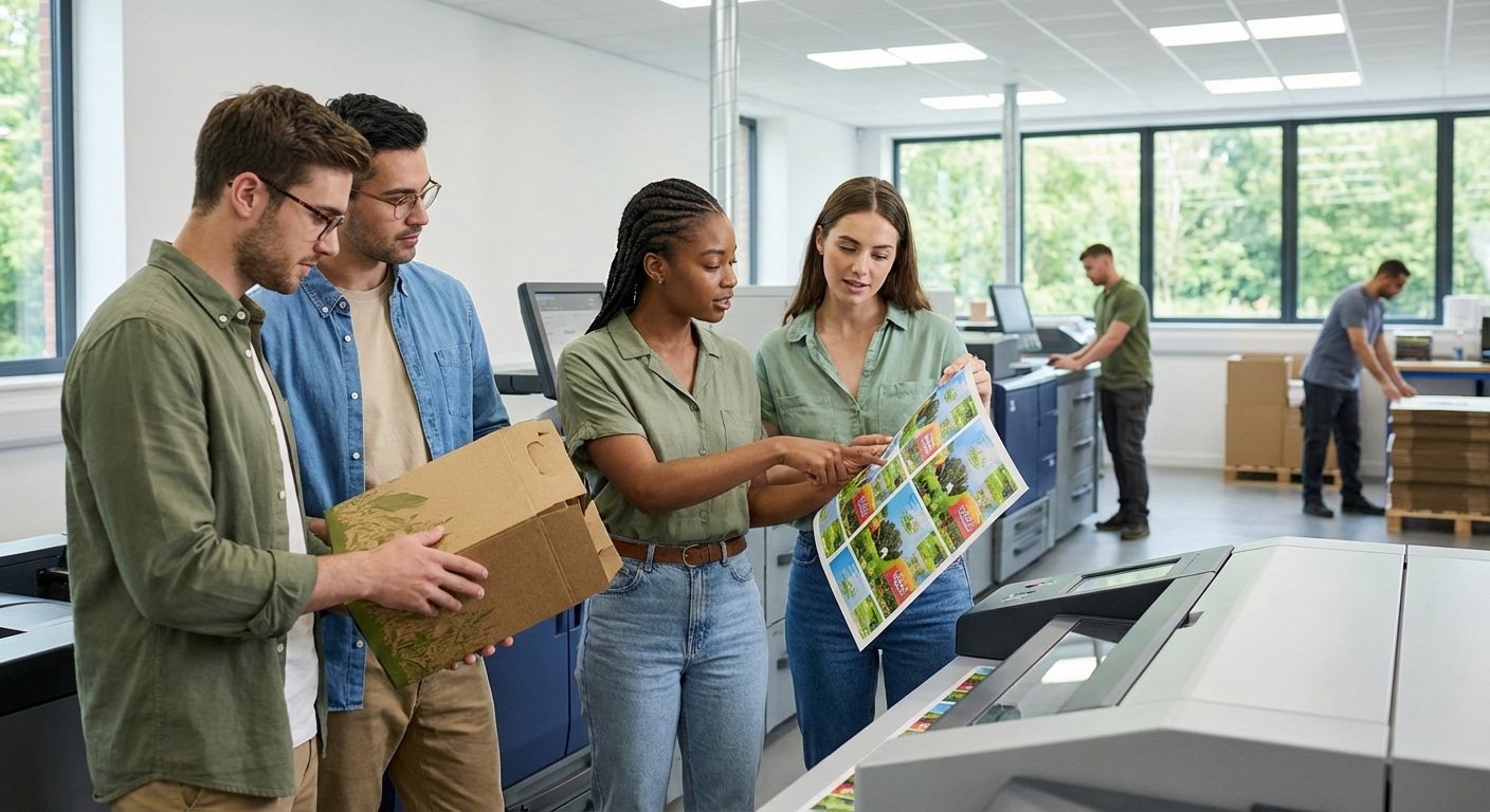 เทรนด์รักษ์โลก 2026! เจาะลึก “Green Printing” นวัตกรรมพิมพ์ฉลาก-บรรจุภัณฑ์ที่เป็นมิตรต่อสิ่งแวดล้อม - green-printing-eco-friendly-packaging-trends-2026