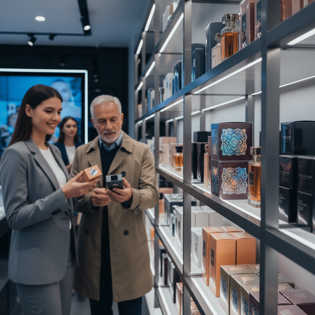 ยอดขายพุ่ง! แค่เปลี่ยนมาใช้ 'สติ๊กเกอร์โฮโลแกรม' กันปลอม+ดูแพง - hologram-sticker-security-premium-packaging