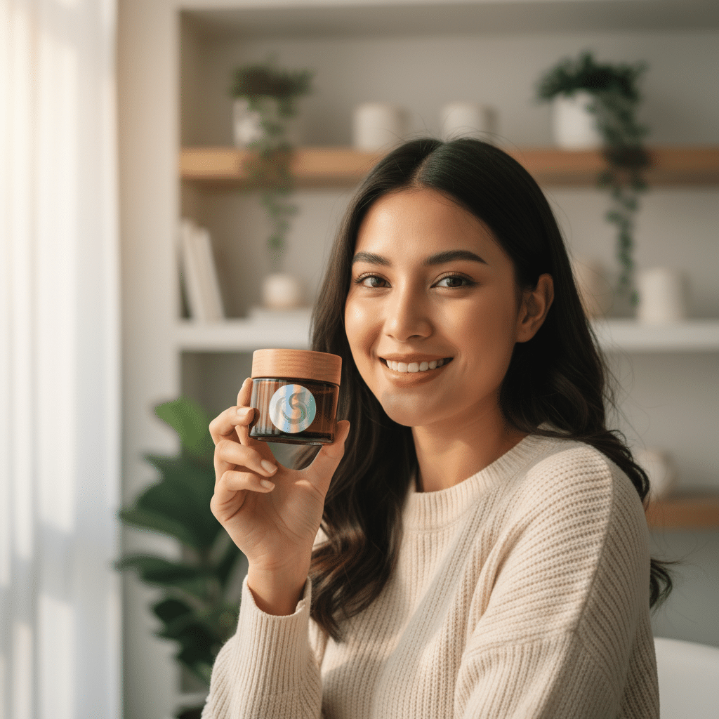 สติ๊กเกอร์โฮโลแกรม: เทรนด์ 2026 สร้างแบรนด์ SME ให้โดดเด่น - holographic-sticker-branding-trend