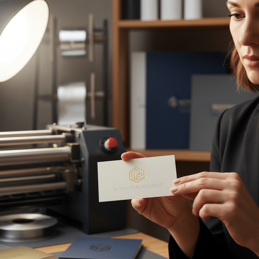 ปั๊มทอง vs ปั๊มนูน เลือกยังไง? เทคนิค 'Hot Foil & Emboss' ยกระดับแบรนด์หรู - hot-foil-stamping-vs-embossing-premium-printing