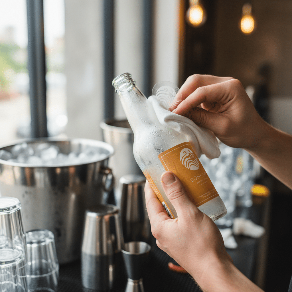 หยุดแช่ถังน้ำแข็ง! 5 วิธีดูแล 'สติ๊กเกอร์กันน้ำ' ให้ติดแน่นทนนาน ไม่ลอกตอนเปียก - how-to-care-waterproof-sticker-ice-bucket