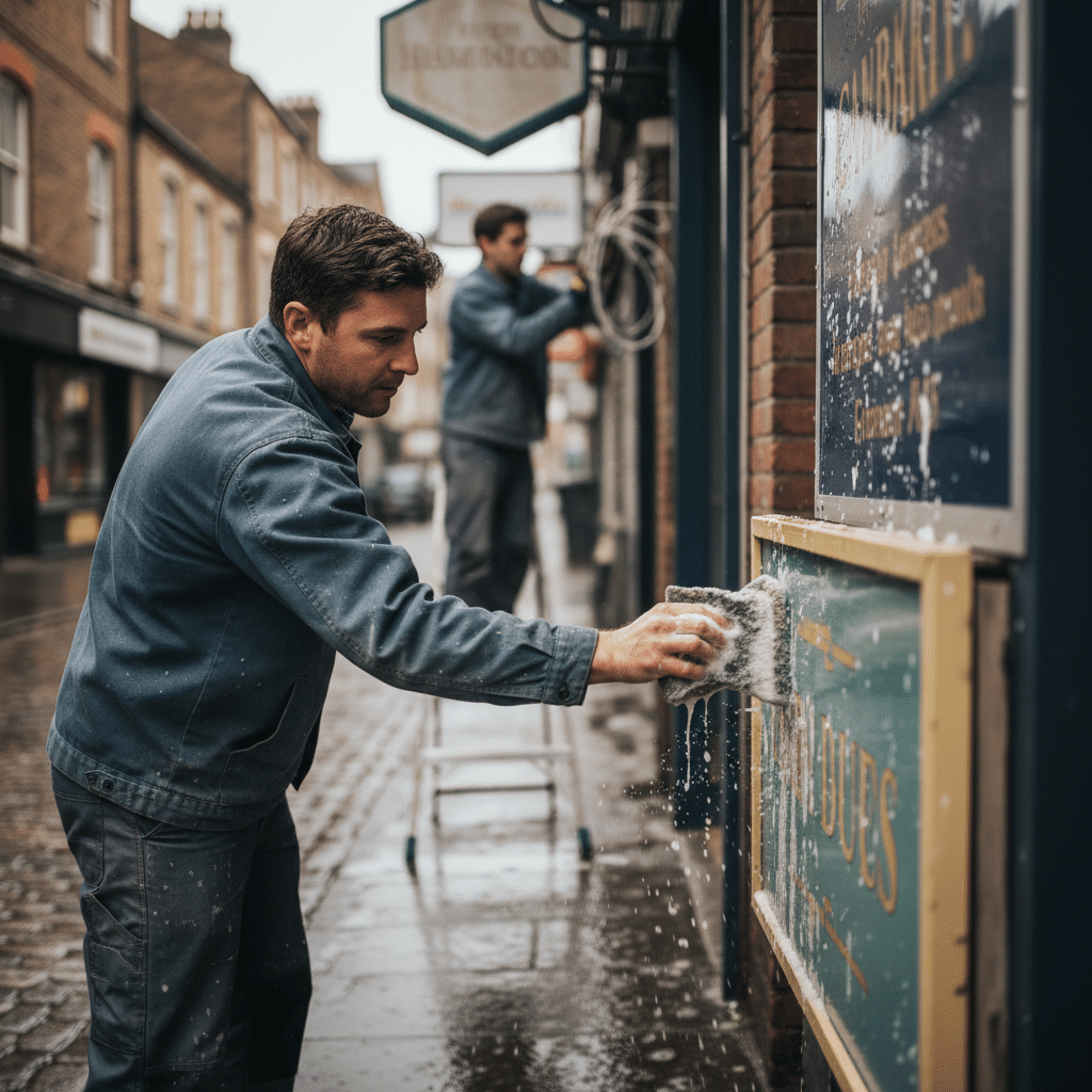 ป้ายเก่า = แบรนด์โทรม? เผยวิธีทำความสะอาด 'ป้ายไวนิล & อะคริลิก' ให้เหมือนใหม่ ยืดอายุใช้งาน - how-to-clean-maintain-vinyl-acrylic-signage