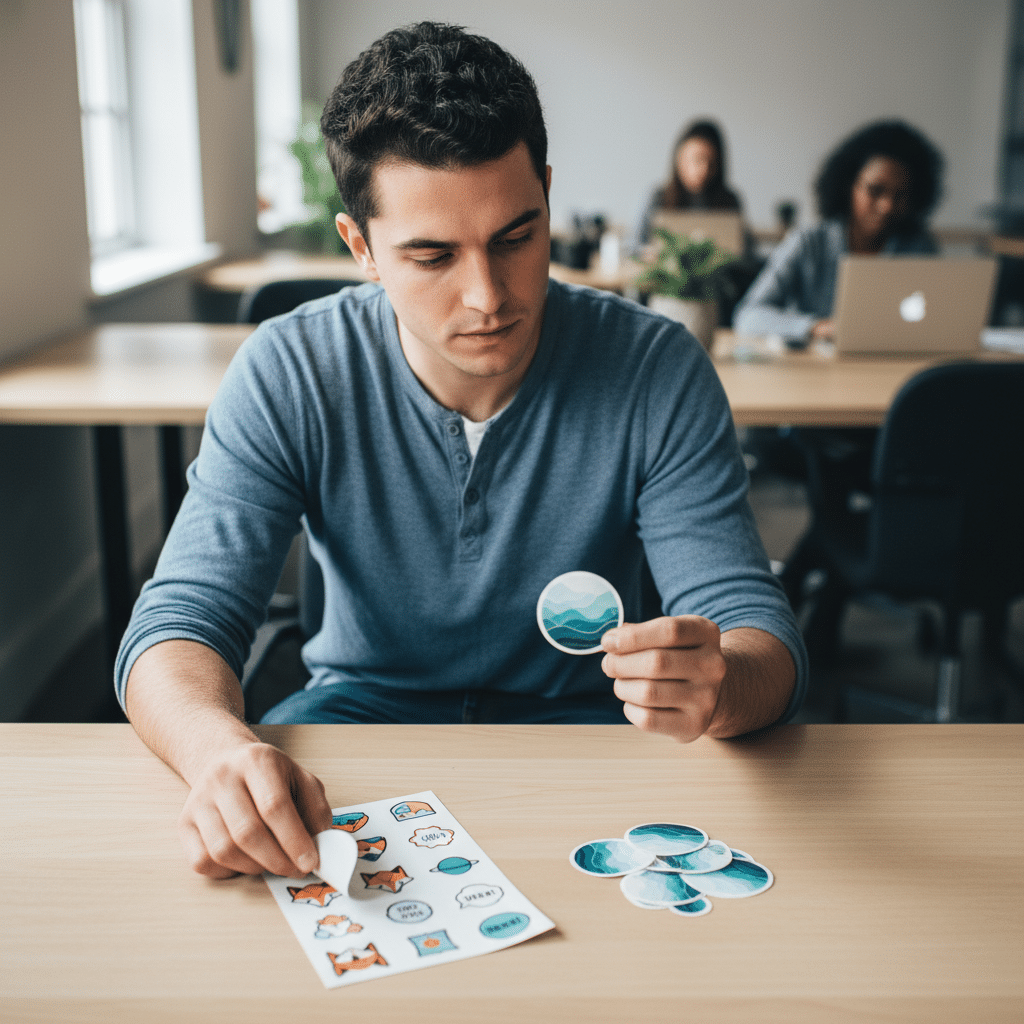 Kiss Cut vs Die Cut ต่างกันยังไง? เลือกแบบไหนเหมาะแจกหรือทำขาย - kiss-cut-vs-die-cut-sticker-difference-guide