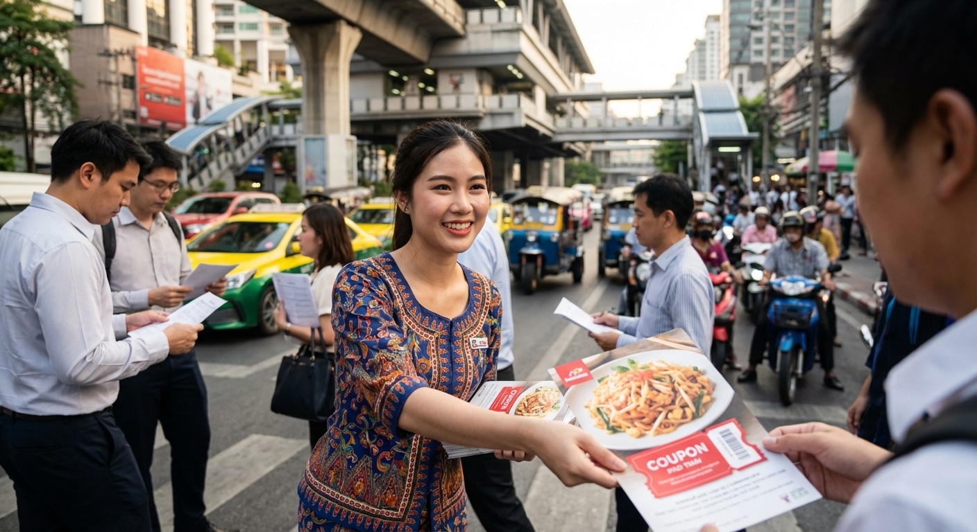 ใบปลิวยังไม่ตาย! 3 เทคนิคแจก 'Leaflet' ยุคดิจิทัลให้ลูกค้าเดินเข้าหา ไม่โยนทิ้ง - leaflet-marketing-strategy-digital-era