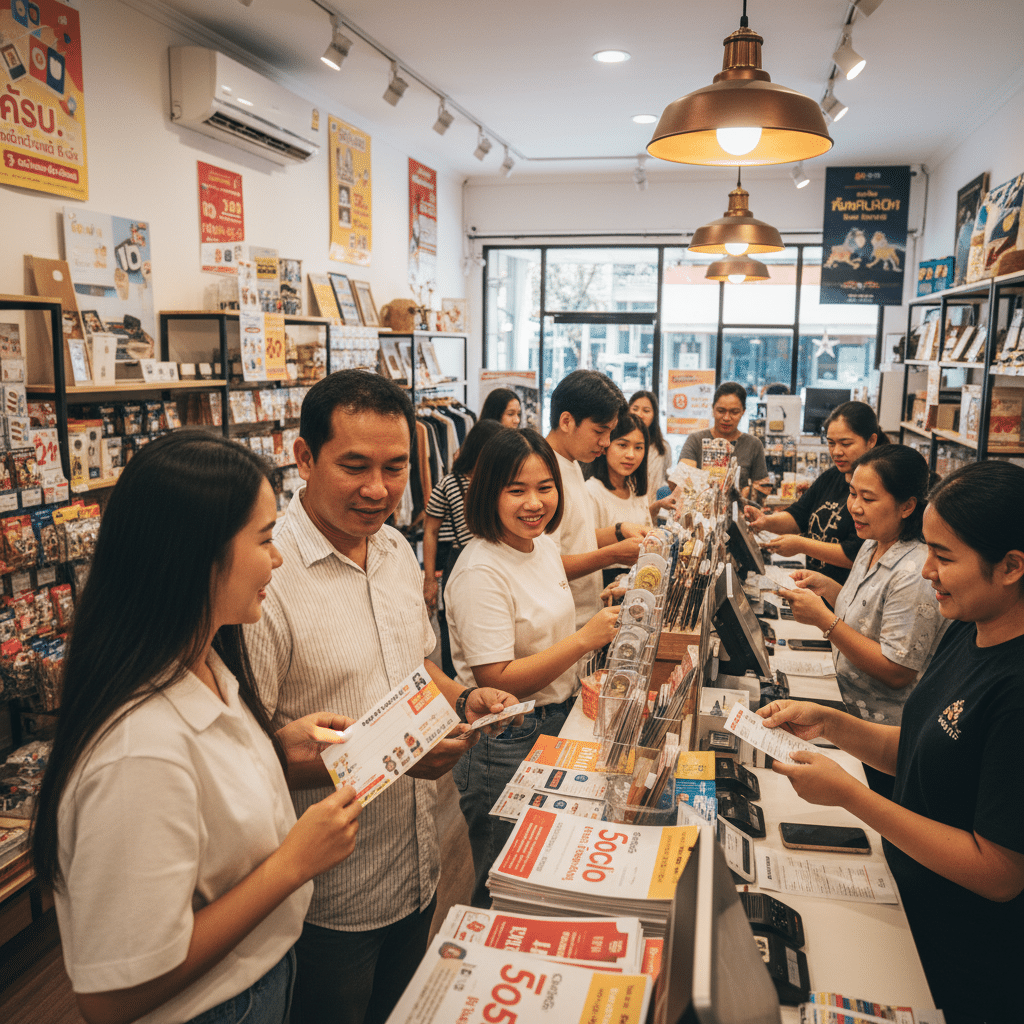 การตลาดร้านค้า: 5 สื่อสิ่งพิมพ์ดึงลูกค้าเข้าร้านแบบได้ผล - local-store-marketing-print-ideas