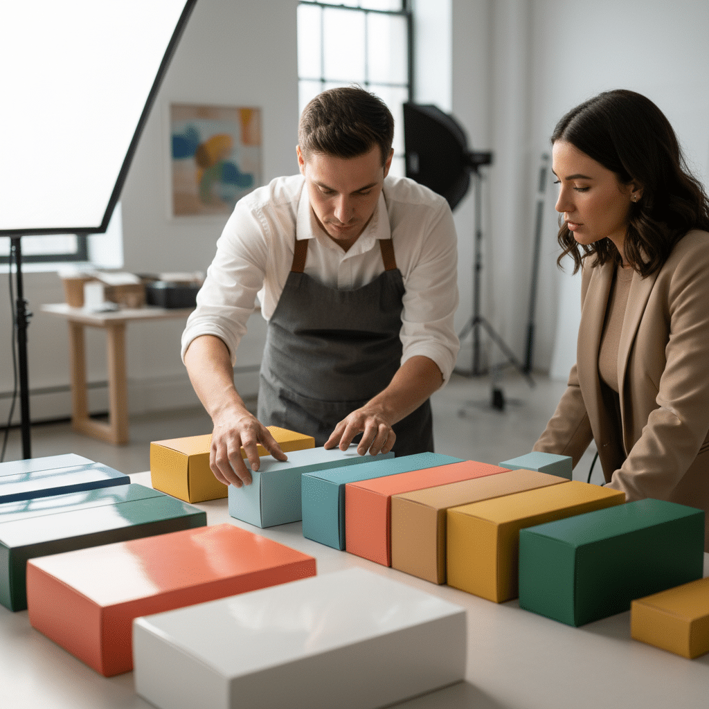 เคลือบเงาหรือด้าน? เลือกผิดสินค้าดู 'ราคาถูก' ทันที! คู่มือเลือก Coating ให้แบรนด์ดูแพง - matte-vs-glossy-coating-branding-selection-guide