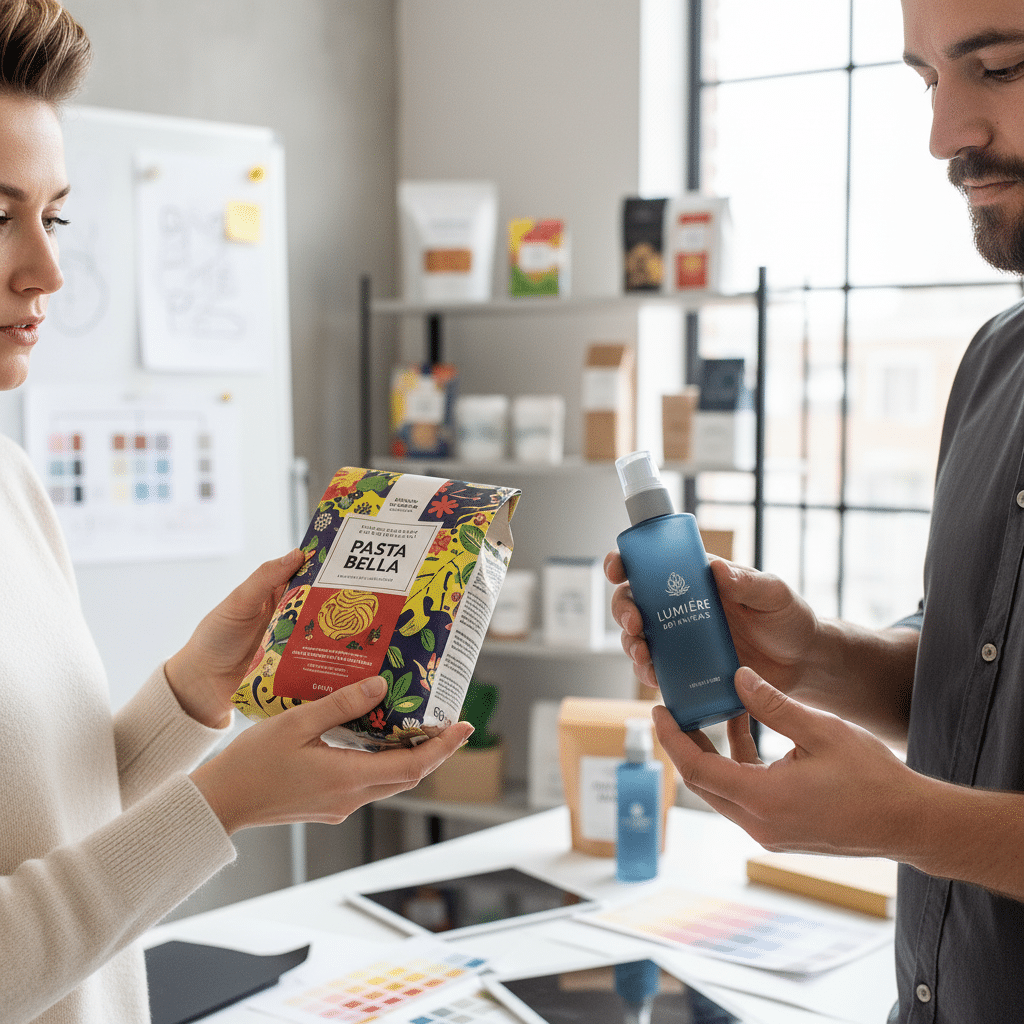 เคลือบเงา vs เคลือบด้าน? เทียบชัดๆ แบบไหนช่วยให้สินค้าดู 'แพง' และน่าซื้อกว่ากัน - matte-vs-glossy-sticker-coating-comparison